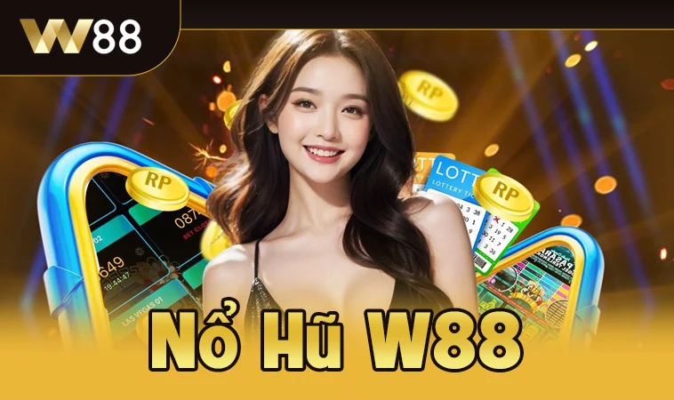 Sảnh nổ hũ W88 thiết kế giao diện đẹp, chuyên nghiệp