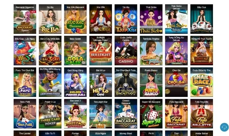 Đa dạng các thể loại game nhanh để trải nghiệm tại nhà cái W88